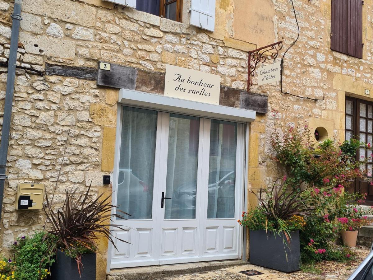 Au Bonheur Des Ruelles Monpazier Exterior foto